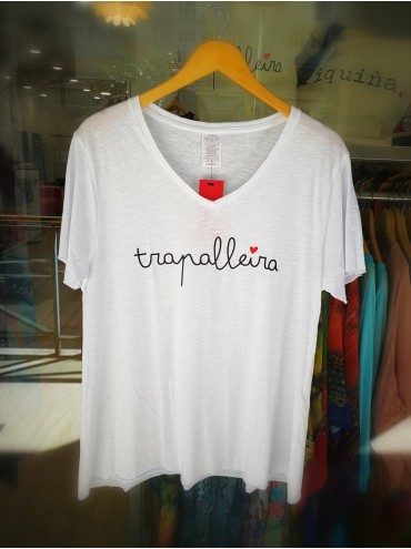 Camiseta Trapalleira Blanca